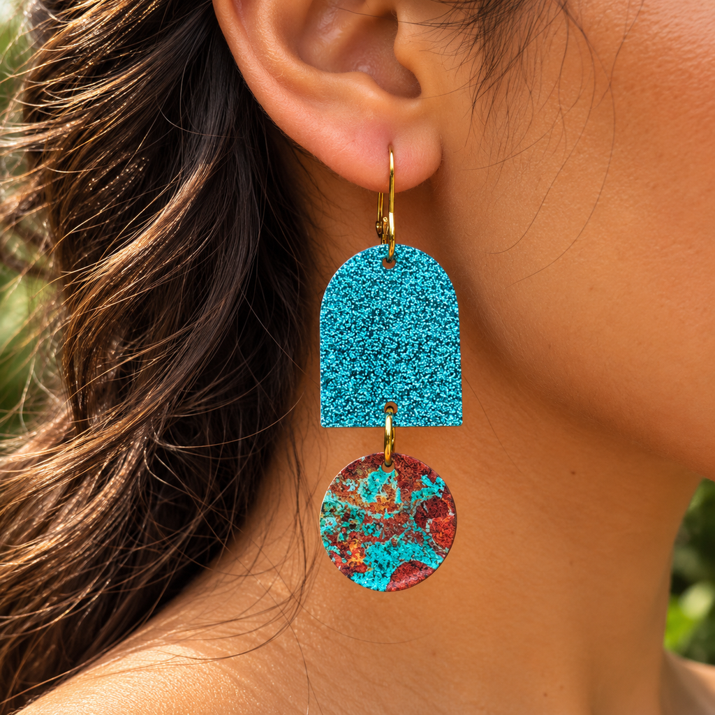 Comstock Turquoise Drops