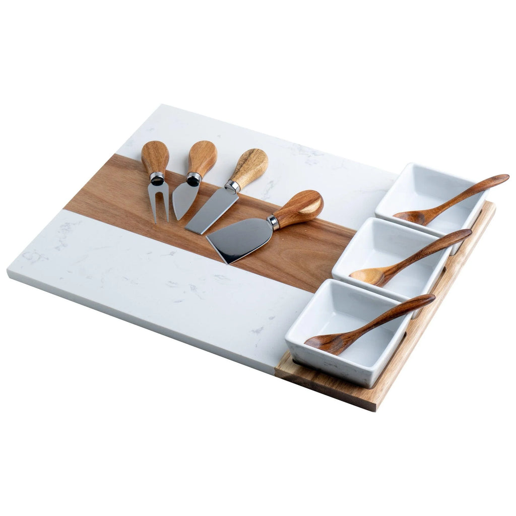 Marble Charcuterie Full Set
