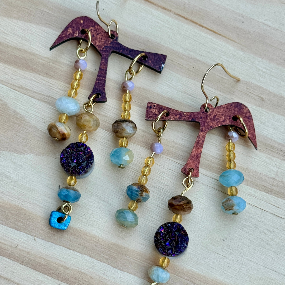 Claim Jumper Pickaxe Earrings
