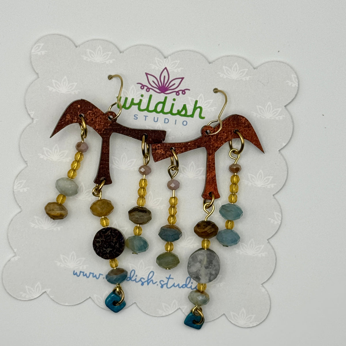 Claim Jumper Pickaxe Earrings