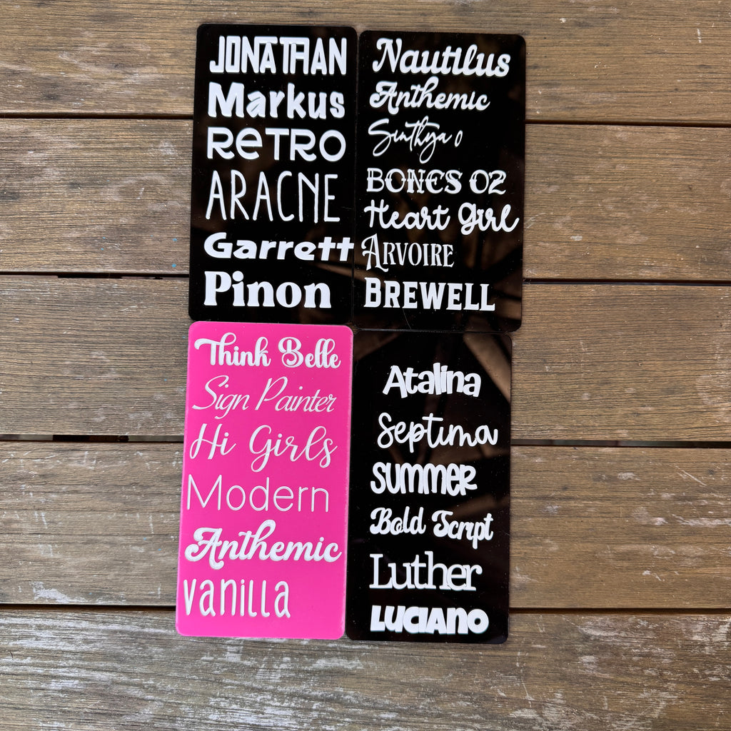 FONTS