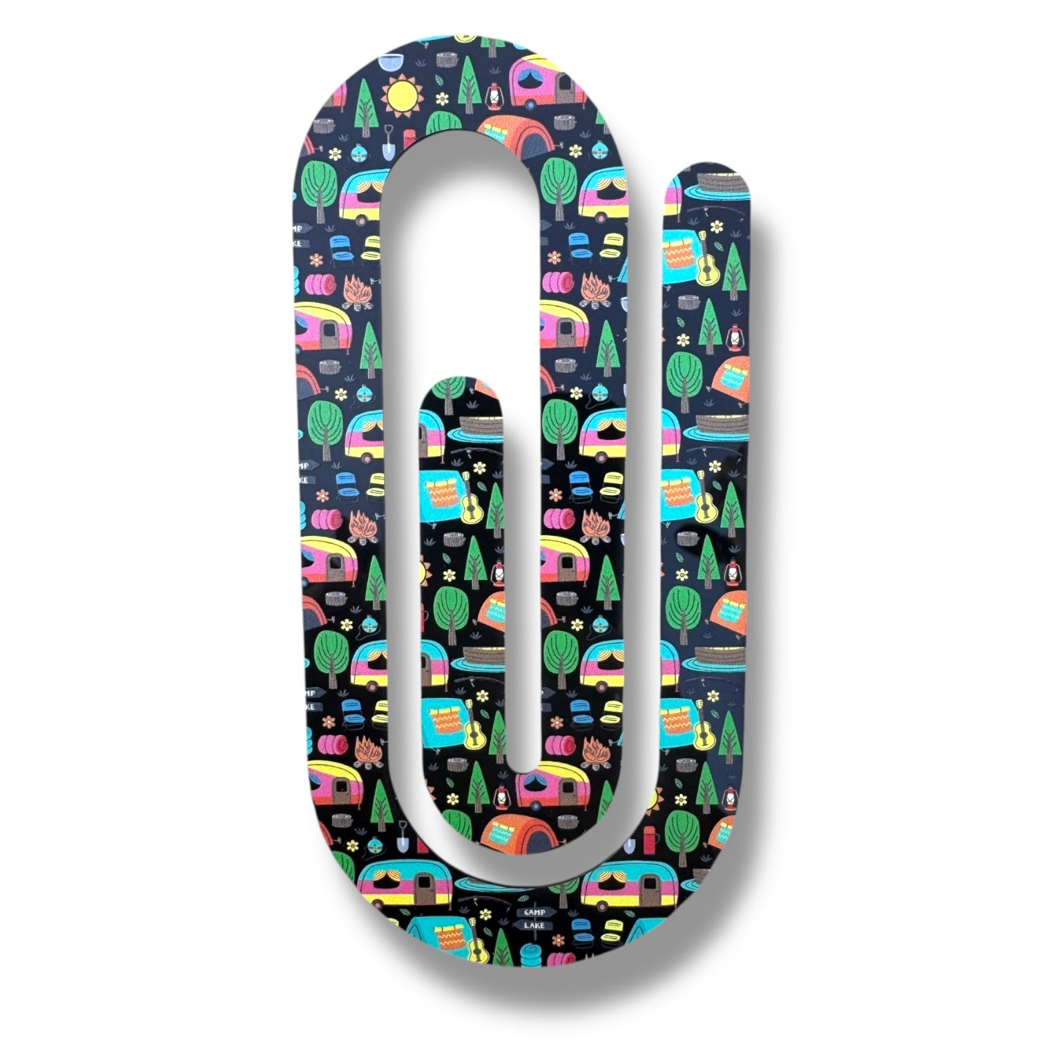 Giant Paperclip Bookmark - Camper