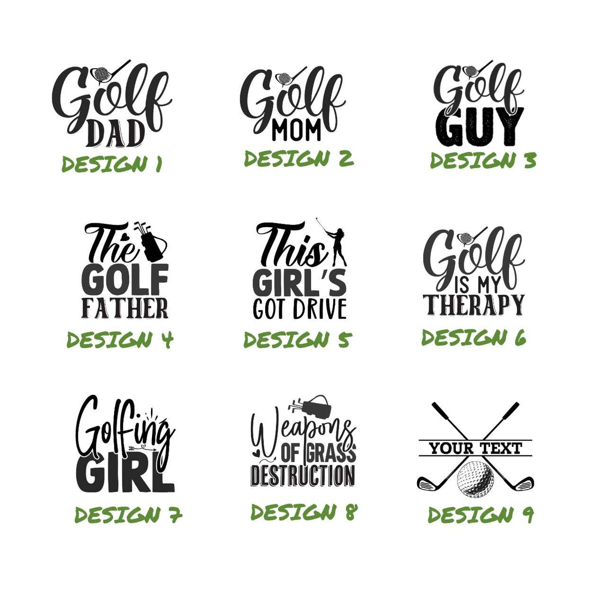 Personalized Golf Tee Holder
