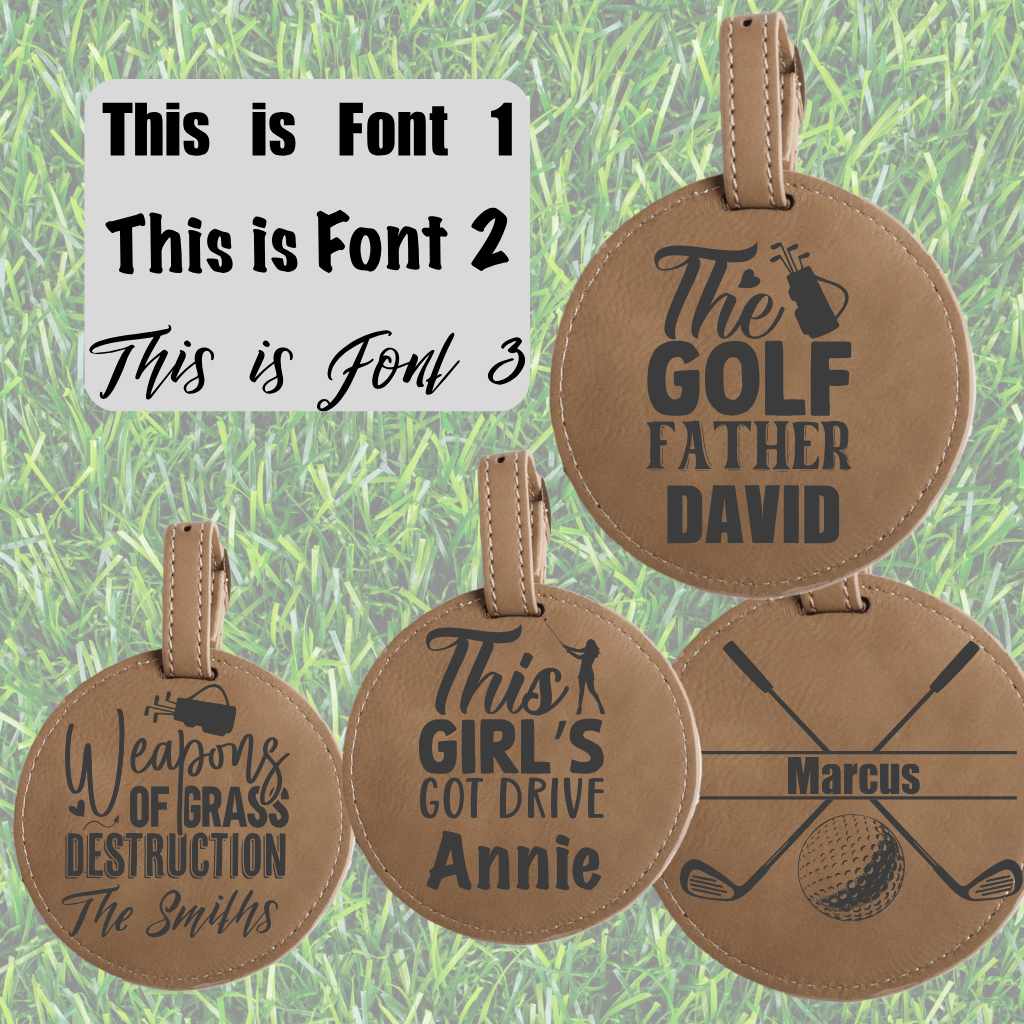 Personalized Golf Tee Holder