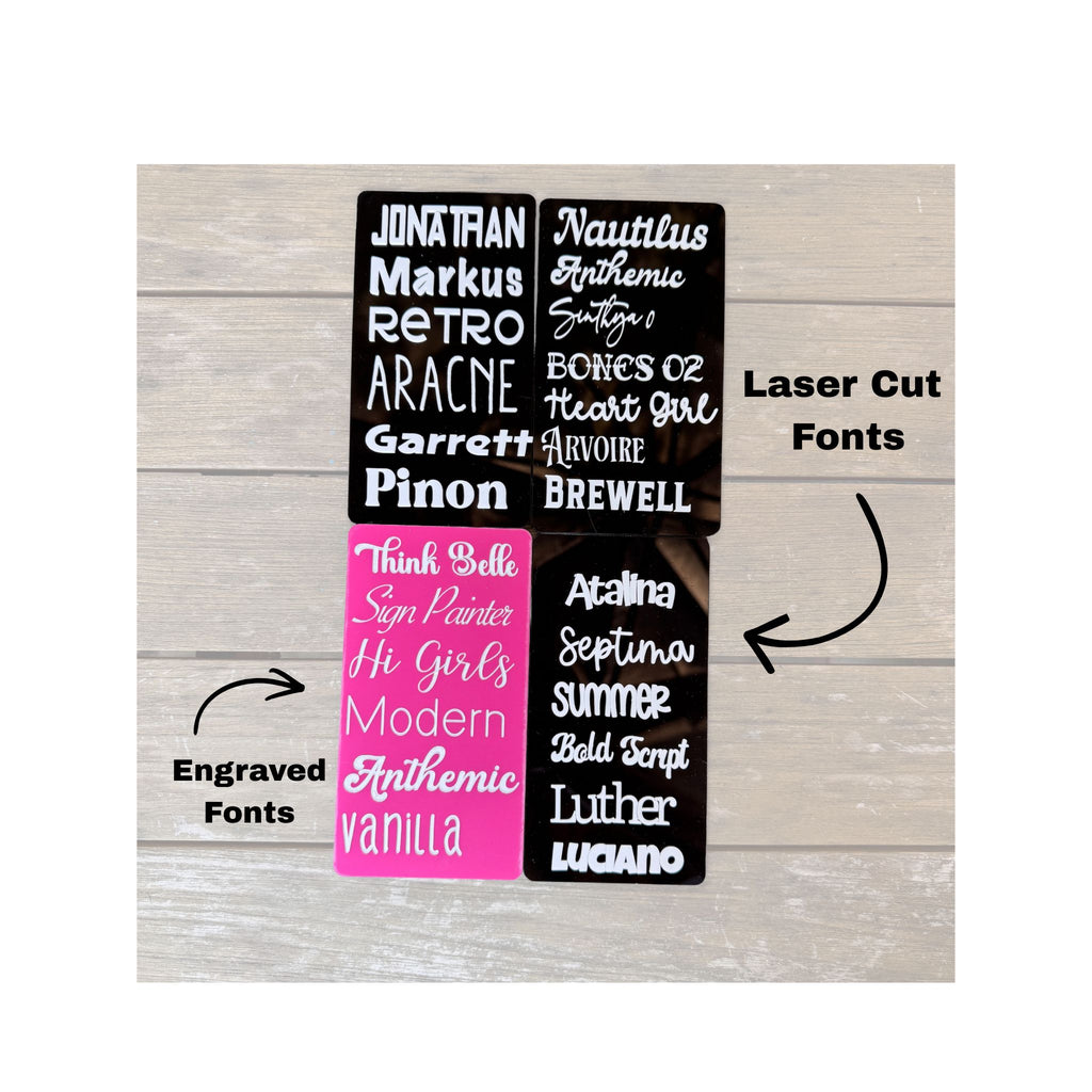 Custom QR Code Business Sign - Acrylic Payment Display