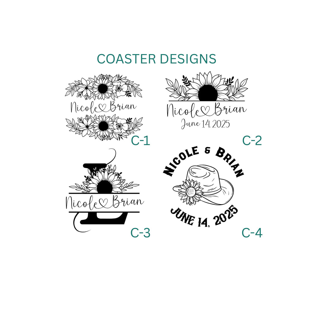 Custom Slate Coasters