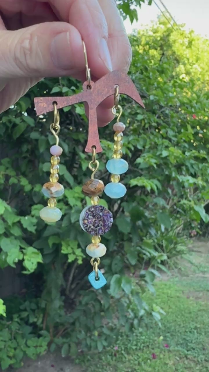 Claim Jumper Pickaxe Earrings
