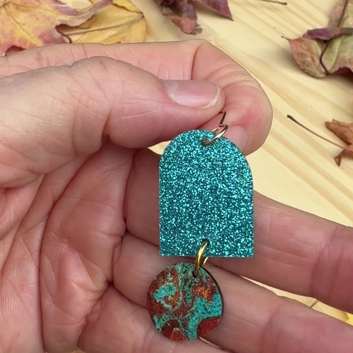 Comstock Turquoise Drops